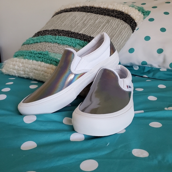 Vans Iridescent Slip Ons - Picture 2 of 4